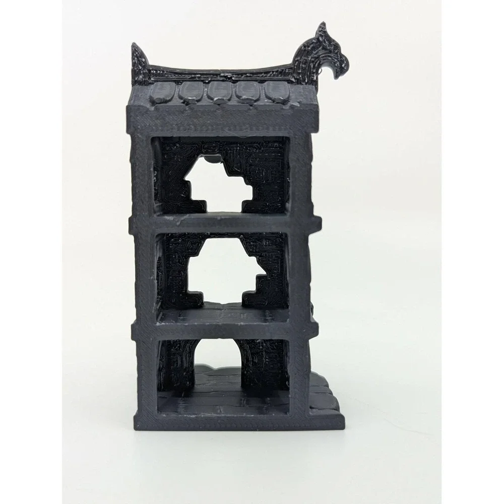 Viking Ruined‎ Tower — Multi-Level Climbing House